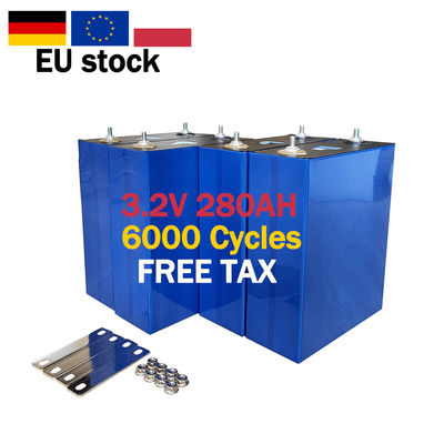 LF280 Grade A 6000 Deep Cycle 300Ah Lithium Ion Batteries for Solar Systems 48V 12V 280Ah Lifepo4 Battery Cell