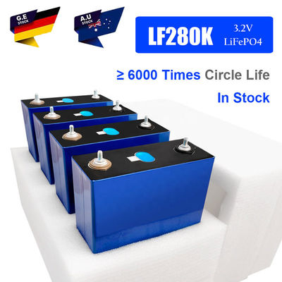 3.2V 280Ah Lifepo4 Prismatic Battery Deep Cycle For Solar Storage System