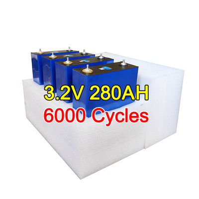 3.2V 280Ah Lifepo4 Prismatic Battery Deep Cycle For Solar Storage System