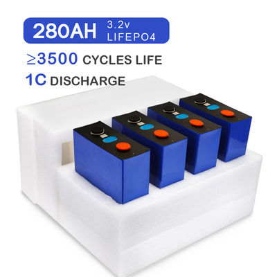 6000 Life Cycles LF280K 3.2Volt 280Ah Lifepo4 Battery For Energy Storage System