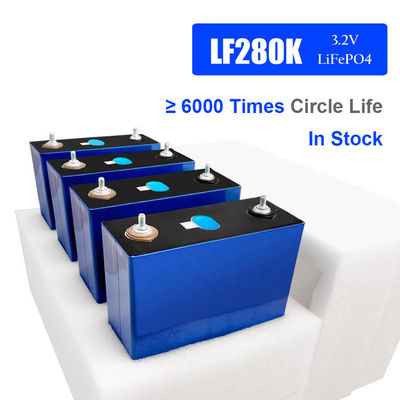 LF280K Deep Circle Prismatic LFP Cell 3.2V 280Ah For Solar Power Storage System Pack
