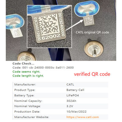 Cell Type LFP Prismatic Cell 3.2V 280Ah 300Ah 320Ah Lifepo4 Battery for Electric Vehicles