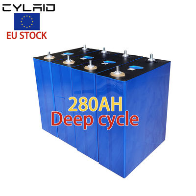 LF280 Grade A 6000 Deep Cycle 300Ah Lithium Ion Batteries for Solar Systems 48V 12V 280Ah Lifepo4 Battery Cell